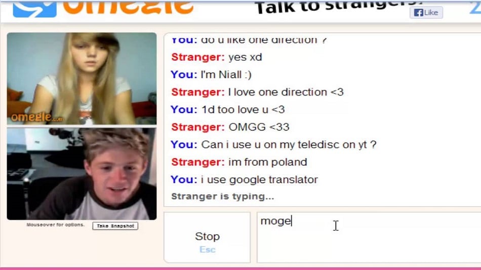 Omegle naked young images