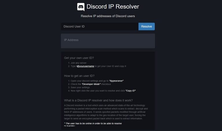 discord ip grabber online