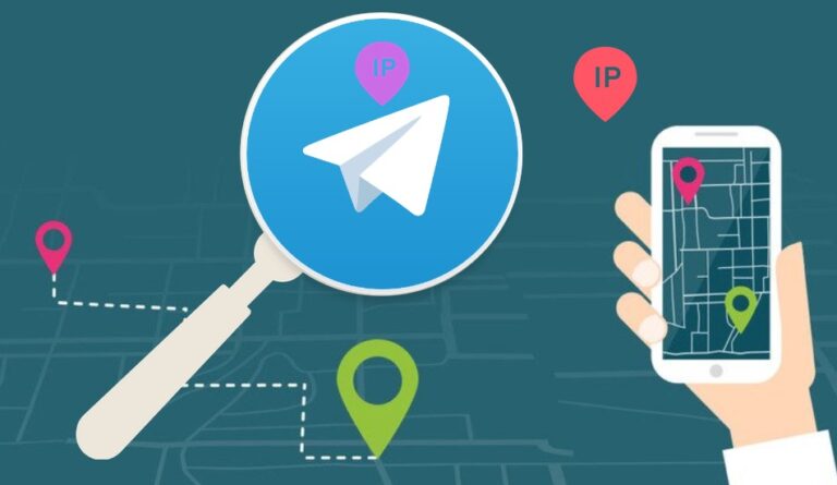 how to find ip address in telegram