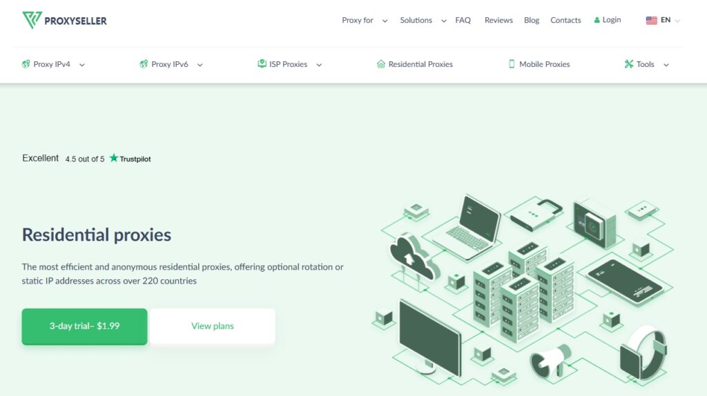 Proxy-Seller Residential Proxies