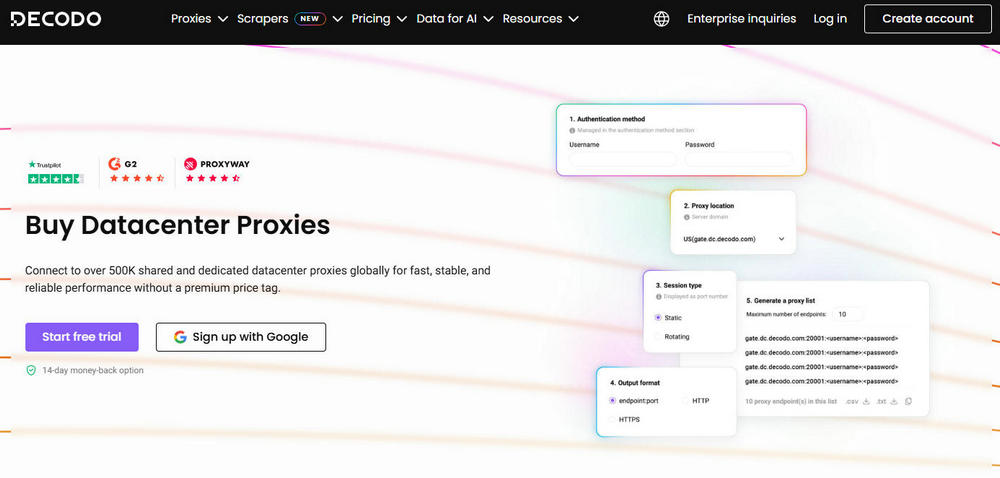 Decodo Datacenter Proxies
