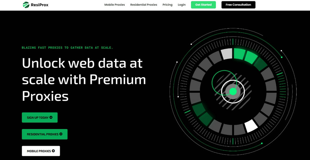ResiProx Homepage