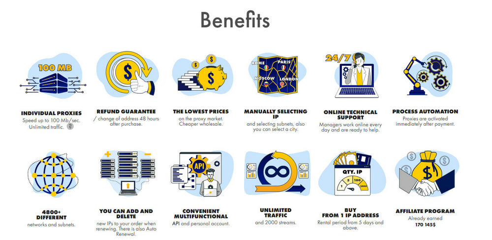 SpaceProxy Benefits