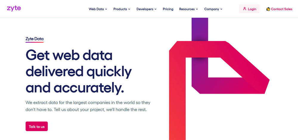 Zyte Datasets